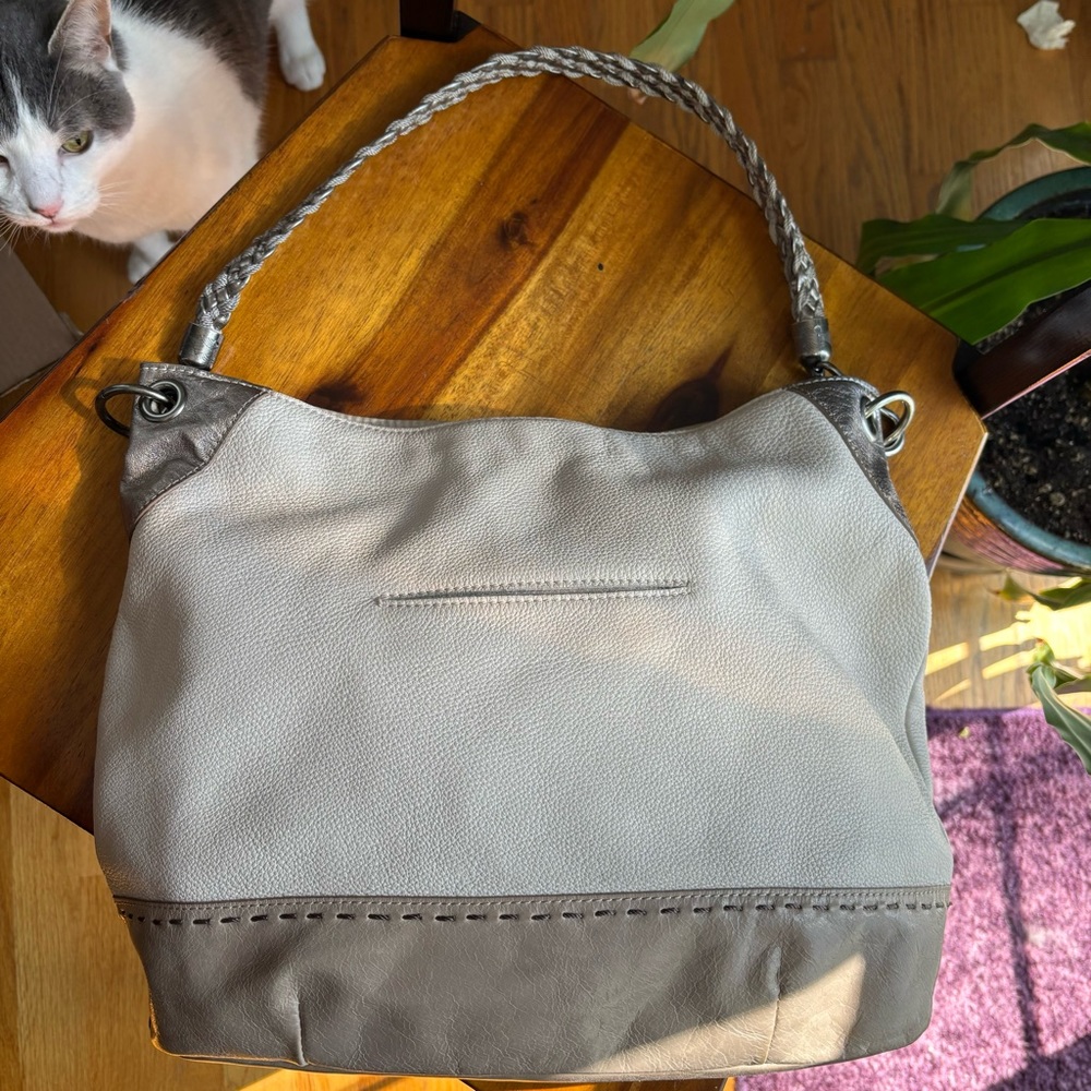 The Sak Indio Color Block Demi Shadow Hobo Bag - image 6